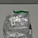 Elecan Uni-Directional DisplayPort to USB-C Adapter Cable 4 Ft 4K@60Hz 2K 1080P, No USB Power Needed, Display Port DP Converter for Touch,iPad,Mac,Portable Monitor,VR/XR/AR+Ties-NOT USB C to DP