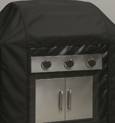 Grill Cover 32 inch Gas BBQ-Cover, Fit Most 2 Burner Grill Waterproof Small Barbeque Cover with Velcro Straps & Adjustable Drawstring for Weber, Nexgrill, Char-Broil, Monument, Dyna-Glo, Kenmore, 32x29 inch