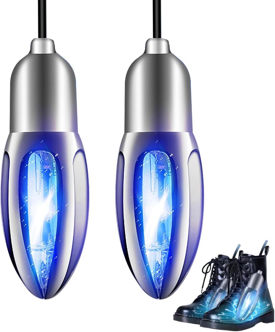 10W Ultraviolet Shoe Deodorizer, Electric Foot, Shoe Boot Glove, Foldable Design, for Hats Shoes