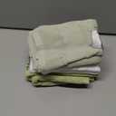 3 Pcs Eucalyptus Hand Towels Farmhouse Embroidered Botanical Bathroom Decor 13.3x29.5 Inch Farmhouse 100% Cotton Decorative Green Leaves Hand Towels for Bathroom Kitchen (Nature Color)