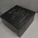 Gifts for Men, Kollea Cool Galaxy Spaceship Whiskey Decanter Set with 2 Shot Glasses- Handmade Limited Edition, Unique Creative Gift Ideas for Dad, Brother, Birthday, Anniversary, Christmas (Gold)