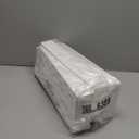 SPACELEAD Slim Storage Cart 3 Tier,Bathroom Organizer Rolling Utility, Mobile Shelving Unit Slide Out for Office, Kitchen, Laundry Room & Narrow Places,White