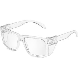 UV400 Bluelight Transition Photochromic Safety Glases Anti Scratch and Impact Resistant,Meets ANSI Z87.1 Standard