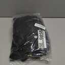 Molilove Women's Denim 2 Piece Outfits Button Tube Top and Cargo Shorts with Pockets Summer Sexy Jeans Shorts Set Tracksuits, Large, Black