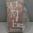 Home sweet home wooden porch sign Vertical hanging decorations Welcome sign front door standing Decorative sign 47x7.8Inch Plaques for Outside Yard Decor (Brown)