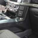 Carbon Fiber Central Control Panel Cover Tirm for Ford F150 2021+(Gear Shift Side)