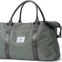 Small Gym Duffel Bag, Travel Weekender Bags for Women, Overnight Gym Carry On Tote Bag with Wet Pocket, Hospital Mom Bag for Labor and Delivery - Green