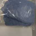 TREELY 100% Cotton Knitted Throw Blanket Couch Cover Blanket(50 x 60 Inches, Dusty Blue)