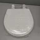BEMIS TC50TTA MARINE Toilet Seat, Small Toilet Seat Made for Boats and RVs, Durable Wood, White