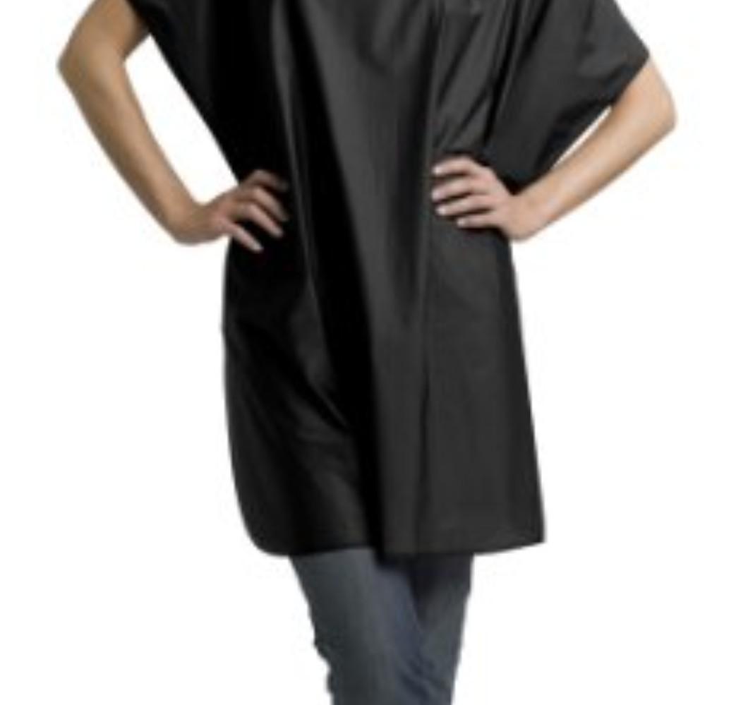 Diane Shampoo Cape, 36"X54", Black 2 Pack