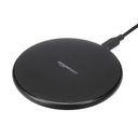 Amazon Basics 15W Qi Certified Fast Wireless Charging Pad with USB Cable for iPhone 15/14/13/12/11/X, Samsung and LG, Case Compatible, Black