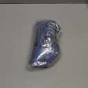 Pallene Faux Fur Plush Throw Pillow Covers 18x18 Set of 2, Luxury Soft Fluffy Striped Decorative Pillow Covers for Sofa, Couch, Living Room, Navy Blue