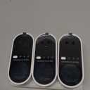 4-in-1 Combination Natural Gas Leak and Carbon Monoxide Detectors, Plug in CO Alarm with Temperature & Humidity LCD Display for Home and Travel (3 Packs)