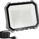 1 Pack LED Flood Lights Outdoor, 300W 30000LM Super Bright Floodlight Outside Work Light with 5.9FT Plug, IP65 Waterproof 6000K Outdoor LED Flood Light for Garage, Yard, Lawn, Garden
