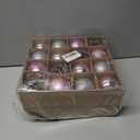 Christmas Ball Hanging decorations2.36 inch, 32 Pieces of shatterproof Christmas Tree Decoration Balls Set, Suitable for Party Floral Christmas Tree Decoration (2.36 inches 32 Balls)