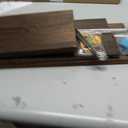 Floating Shelves Set of 3 Rustic Solid Wood Floating Shelf Wall Storage Shelves for Living Room, Bedroom, Bathroom, Kitchen Laundry, Office.no Drill Shelf.(Retro Color L+M+S)
