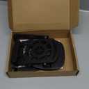 Phone Swing, Step Counter Pedometer Compatible with Go Ball Plus Cellphone Accessories with USB Cable HIgh Silent Version for Walking (Supports 2 Phones Below 7.2 Шnches) (Black(Battery Аree Ьodel))