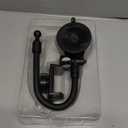 Long Arm Vacuum Suction Cup Shower Phone Holder Clip, Mirror Phone Mount For Bathroom Stick On Wall Makeup Mirror Kitchen Window Bathroom Phone Stand Fit For iPhone 16 15 14 13 12 & Cell Phones