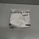 RUNNING GIRL Sports Bras for Women Medium Support, Criss-Cross Strappy Sports Bra Workout Yoga Bra with Removable Cups (XL, White)