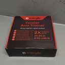 Twister Arm Trainer | Chest Workout Equipment Also for Biceps, Shoulders, Forearms, Back, Legs; Arm Chest Trainer for Men, Women, Beginners, Pros | 2 Spring Sets, 6 Resistance Levels