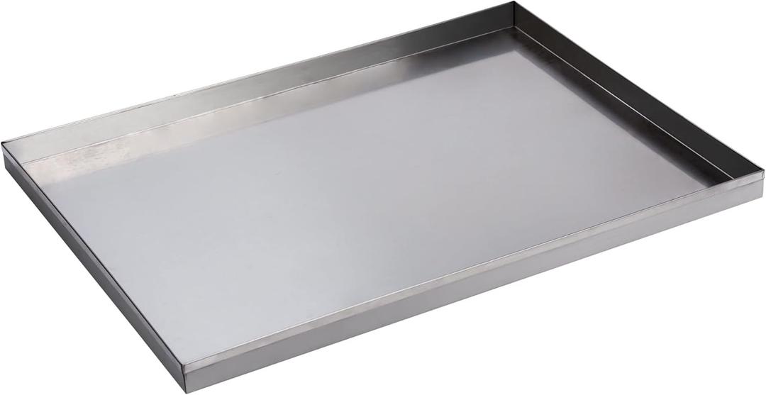 Confote 41"x26" Stainless Steel Replacement Tray for Dog Crate, Chew-Proof and Crack-Proof (41.06x25.98)