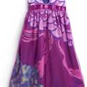 Disney Toddler/Little/Big Girls' Princess Fantasy Gown Nightgown (Purple)