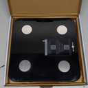 Scale for Body Weight and Fat Percentage, RunSTAR Digital Accurate Bathroom Smart Scale with Large Display, FSA&HSA Eligible 13 Body Composition Analyzer Sync App (Black)