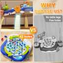 Magnetic Fishing Game for Kids Toddlers Ages 1-3 3-5 5-7, Fish Toy Board Game for Toddlers 1 2 3 4 5 6 7 8 Years Old, Fishing Table Toys Birthday Gifts