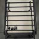 Folding Bed with Mattress for Adults, Twin Size, Portable Foldable Roll Away Bed on Wheels, Memory Foam Mattress and Super Strong Frame, Space Saving Fold Up for Easy Storage, 75" x 38"