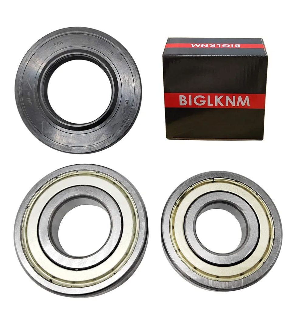 Washer Seal Bearing Kit for Samsung Replacement Parts DC62-00156A 6601-002632 6601-002516 6601-003008 6601-003009 Compatible for Samsung Washer Tub Bearing Seal Kit