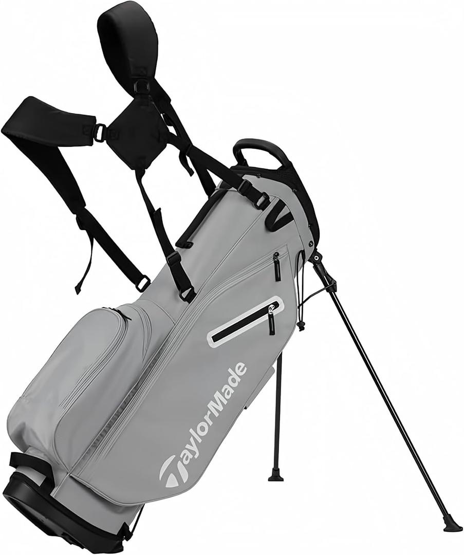 TaylorMade Golf 2023 Classic Stand Golf Bag (Gray)