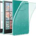 iDLEHANDS Clear Case for 7" All-New Kindle Paperwhite 12th Gen 2024 & Kindle Colorsoft Signature Edition (2024 Release) - Ultra Slim Soft TPU Transparent Cover & Lightweight, Clear Glitter