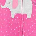 Simple Joys by Carter's Baby Girls' Cotton Footed Sleep and Play, Pack of 2