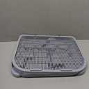 Cat Litter Ramp for Self-Cleaning Cat Litter Box Step Stairs, Double Layer Waterproof Urine Proof Trapping Mat Easy to Clean (19.7x16 Inch, Grey)