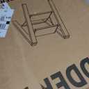 HillhutApex 2 Step Stool, Aluminum Foldable Step Ladder, Lightweight Stable Stool with Wide Non-Slip Pedals, 330lbs Bearing Capacity Ladder for Office,Home,Kitchen - Gold