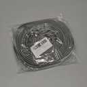 33FT Brush Weather Stripping, 0.35"W x 0.2"T High-Density Self-Adhesive Seal Strip for Doors and Glass Doors, Draft Blocker for Windproof, Dustproof, and Soundproof, Easy Cut & Install, Gray