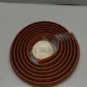 Cable Floor Cover LZEOY, 10ft Electrical Cord Cover, Walnut Wood Floor Wire Cover, Soft PVC Floor Cable Covers for Cords, Electric Cord Covers for Floor for Home, Offices, Hotel, Outdoor (W2"  L10')