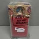 Cholemy 40 Pack Christmas Bags Bulk with 40 Tissue Paper Reusable Christmas Goody Sack Kraft Xams Gift Tote Bags with Handles(8.27 x 5.91 x 3.15 in)