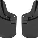 Husky Liners - Front Mud Guards | 2011-2016 Ford F250/F350 w/Single Rear Wheels & OE Flares, Front Set - Black, 2 Pc | 56691
