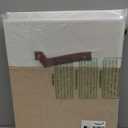 Large Toy Storage Box with Lid, Sturdy Toys Storage Chest Bin Organizer Basket with Dividers for Kids, Boys, Girls, Nursery, Closet, Bedroom, Playroom 25"x13" x16" (Beige and White)