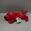 Aurora Playful Clifford Laying Clifford Stuffed Animal - Childhood Nostalgia - Lasting Companionship - Red 12 Inches