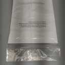 ALYVIA SPRING Stall Fabric Shower Curtain Liner Waterproof - 48" x 72", Soft & Lightweight Stall Size Shower Curtain with Magnets, Machine Washable - 48x72, White