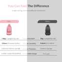Pink Leather Car Seat Cover Full Set, Anti-Slip Universal