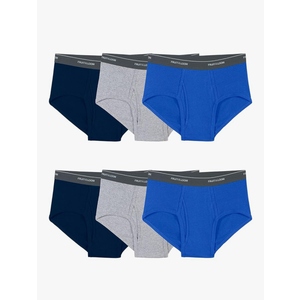 Fruit of the Loom Men's Underwear Briefs, Tag Free & Moisture Wicking, Assorted Color Multipacks Size Medium 