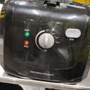 Hamilton Beach Cool Touch Electric Deep Fryer with Basket and Lid, 2 Liters / 8 Cups Oil Capacity, Adjustable Temperature, 1500 Watts for Fast Heat-up, viewing Window Easy to Clean, Black (35021)