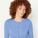 Amazon Essentials Women's Lightweight Crewneck Cardigan Sweater (Available in Plus Size)
