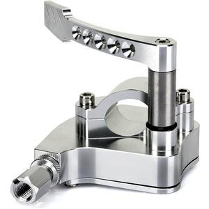 Universal 7/8" Handlebar Thumb Throttle, for Yamaha Banshee 350 Raptor 350 660R 700 YFZ450 Warrior 350 Bear Tracker 250, for Honda, for Suzuki, for Kawasaki, for Arctic Cat, Silver (Red)