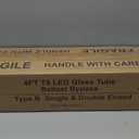 hykolity 20 Pack 5CCT 4FT LED T8 Ballast Bypass Type B Light Tube, 18W, 3000K/3500K/4000K/5000K /6500K Selectable, Single or Double End Powered, 2400lm, T8 T10 T12 Tube Light, 120-277V, UL, FCC