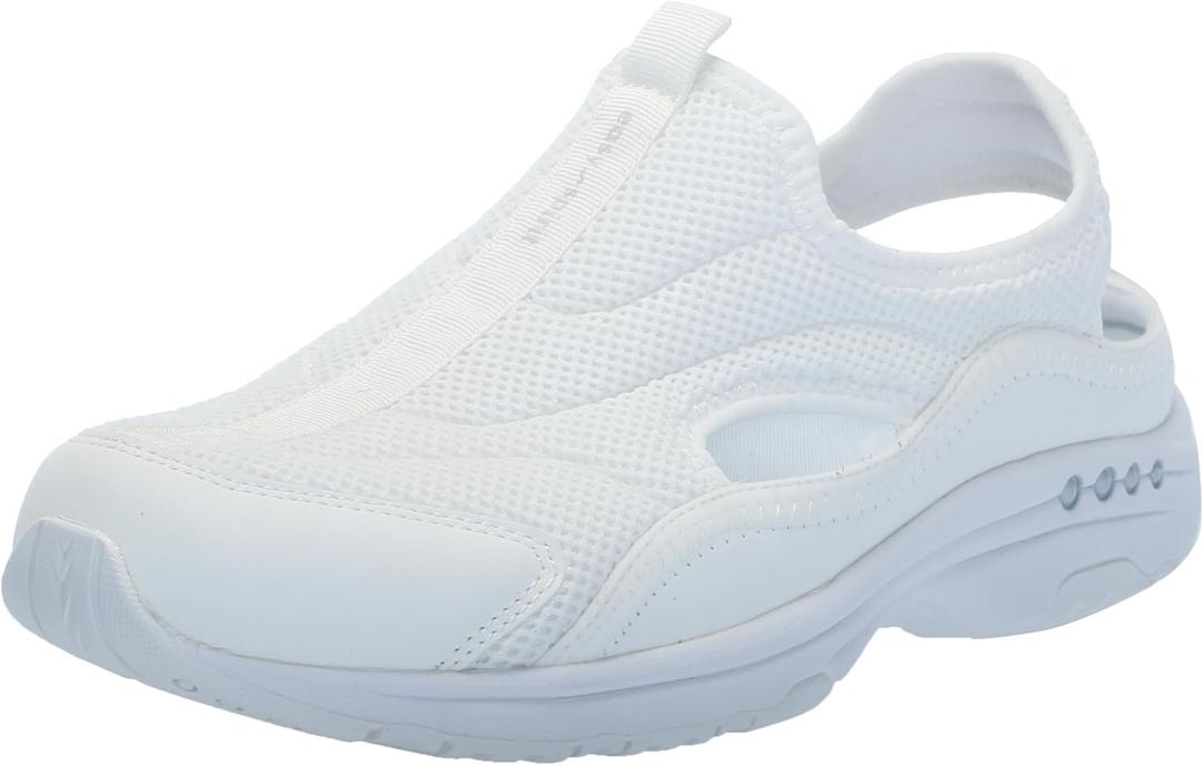 Easy Spirit Women's Trina Sneaker White 9 Medium