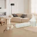 Cat Tunnel, Nobleza Collapsible Washable Cat Tube Tent Toy for Indoor Play Rest, Lightweight Ventilate Cool Kitty Tube Toy Round Tunnel with Hanging Balls (Large)